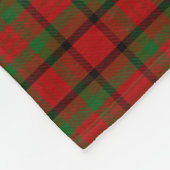 County Tipperary Irish Tartan Fleece Deken (Hoek)