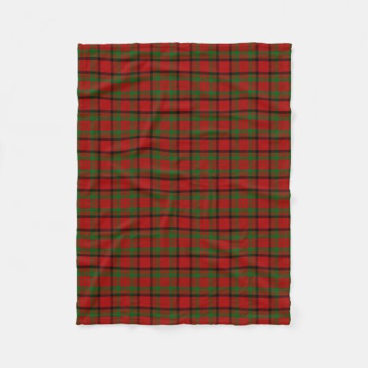 County Tipperary Irish Tartan Fleece Deken (Voorkant)