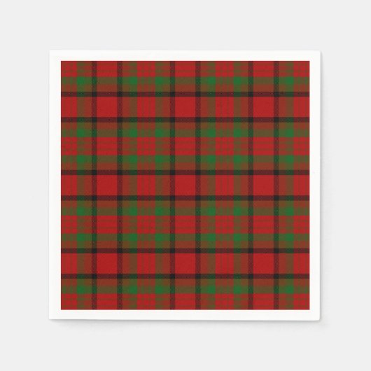 County Tipperary Irish Tartan Servetten (Voorkant)