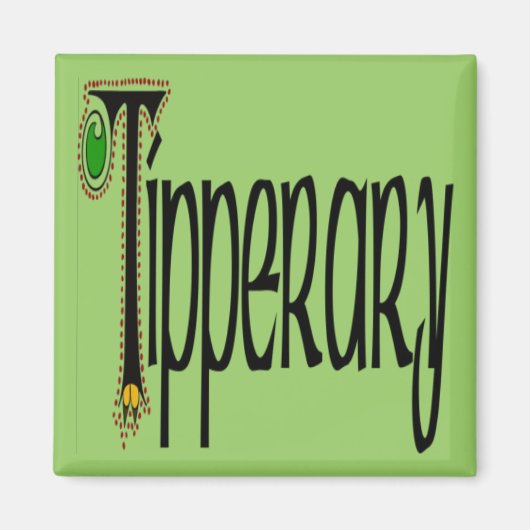 County Tipperary Magnet (Voorkant)