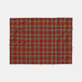 County Tyrone Irish Tartan Fleece Deken (Voorkant (Horizontaal))