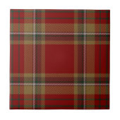 County Tyrone Irish Tartan Tegeltje (Voorkant)