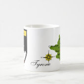 County Tyrone Map & Crest Mokken (Center)