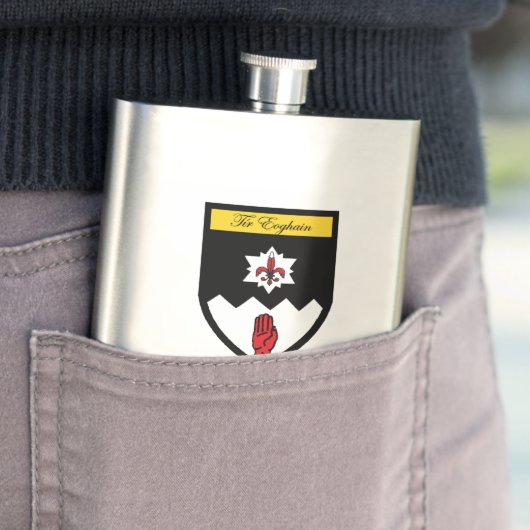 County Tyrone Premium Flask Flacon (Voorbeeld)