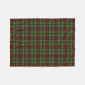 County Waterford Irish Tartan Fleece Deken (Voorkant (Horizontaal))