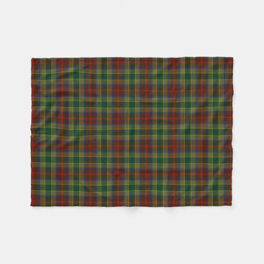 County Waterford Irish Tartan Fleece Deken (Voorkant (Horizontaal))