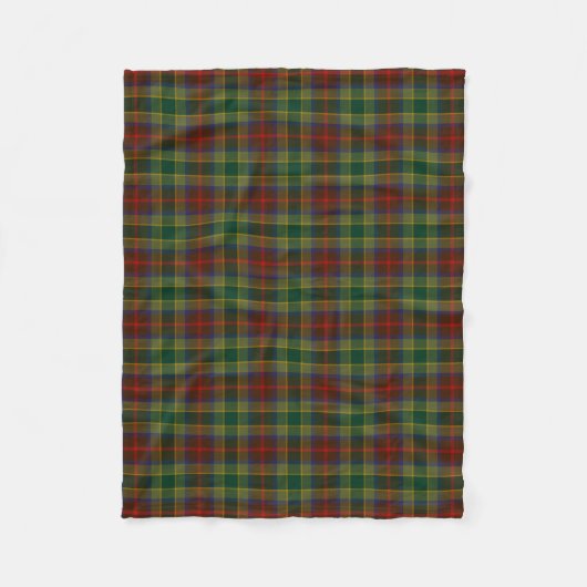 County Waterford Irish Tartan Fleece Deken (Voorkant)
