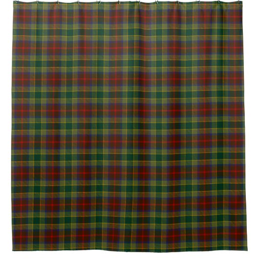 County Waterford Irish Tartan Shower Curtain Douchegordijn (Voorkant)
