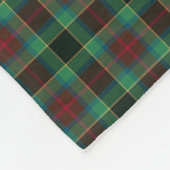 County Waterford Tartan Monogram Fleece Deken (Hoek)
