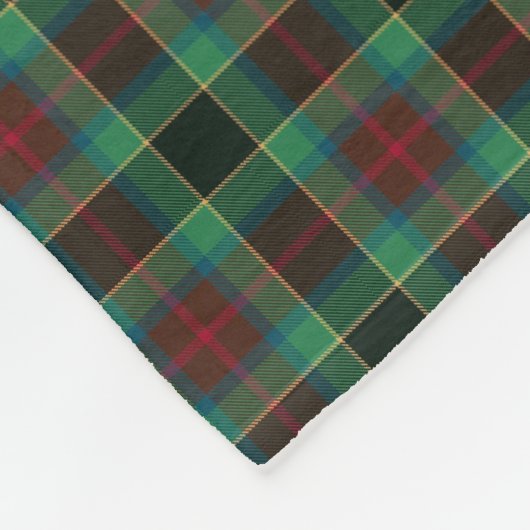 County Waterford Tartan Monogram Fleece Deken (Hoek)