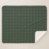 County Waterford Tartan Monogram Sherpa Deken (Voorkant (horizontaal))