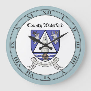 County Waterford Wall Clock Grote Klok