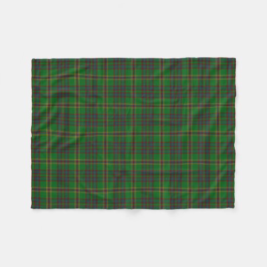 County Westmeath Irish Tartan Fleece Deken (Voorkant (Horizontaal))