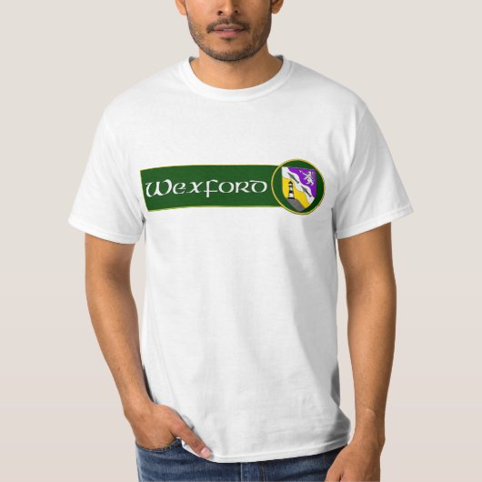 County Wexford. Ierland T-shirt (Voorkant)