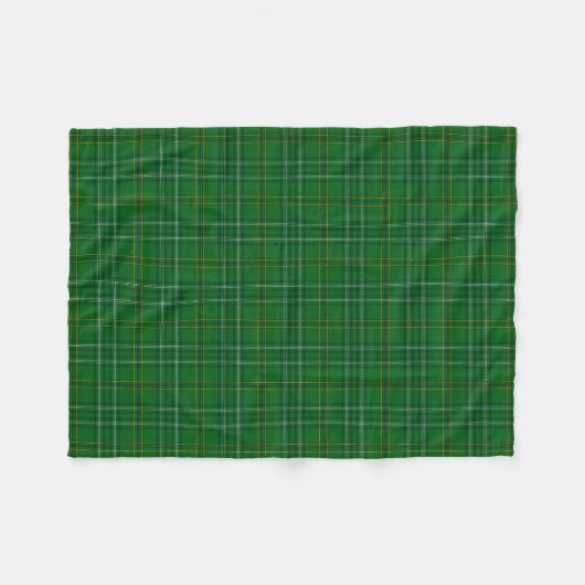 County Wexford Irish Tartan Fleece Deken (Voorkant (Horizontaal))