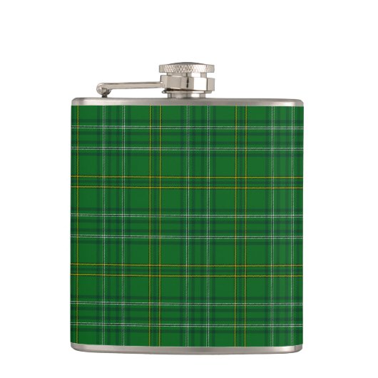 County Wexford Irish Tartan Heupfles (Voorkant)