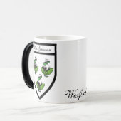 County Wexford Map & Crest Mokken (Voorkant links)