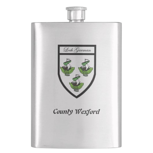 County Wexford Premium Flask Heupfles (Voorkant)