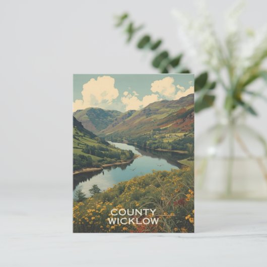 County Wicklow Briefkaart (Staand voorkant)