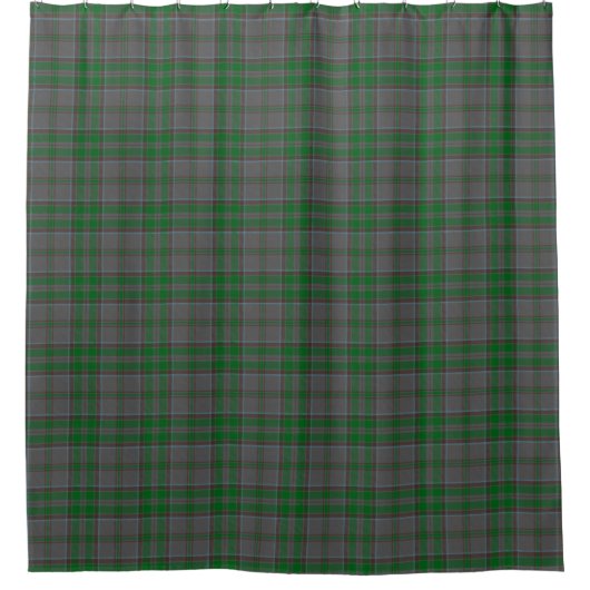 County Wicklow Irish Tartan Douchegordijn (Voorkant)