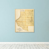 County's Grant, Traverse, Minnesota Canvas Afdruk (Insitu (Houten vloer))
