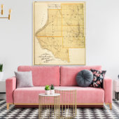 County's Grant, Traverse, Minnesota Canvas Afdruk (Insitu (Woonkamer))