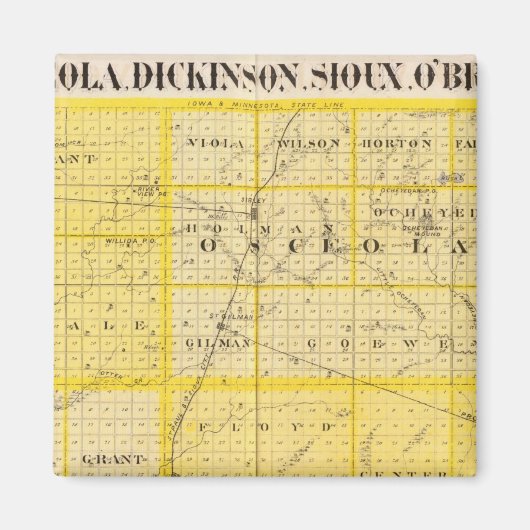 County's Lyon Magneet (Voorkant)