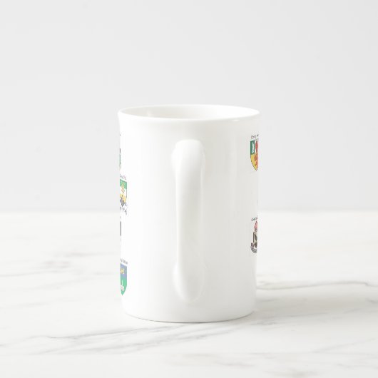 County's of Ireland Bone China Mok (Achterkant)