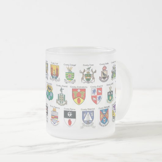 County's of Ireland Frosted Mok (Voorkant rechts)
