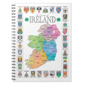 County's of Ireland Notitieboek (Voorkant)