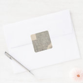 County's Pine, Kanabec, Minnesota Vierkante Sticker (Envelop)