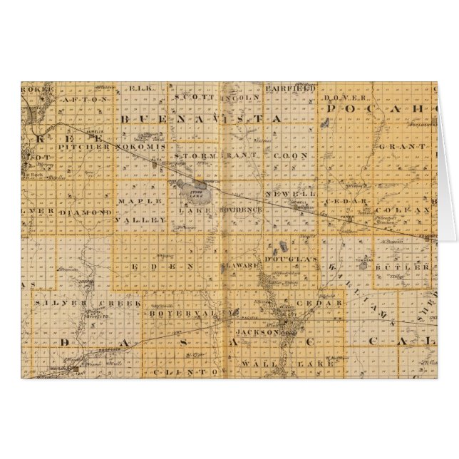 County's Pocahontas, Cherokee (Voorkant Horizontaal)