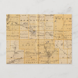 County's Pocahontas, Cherokee Briefkaart