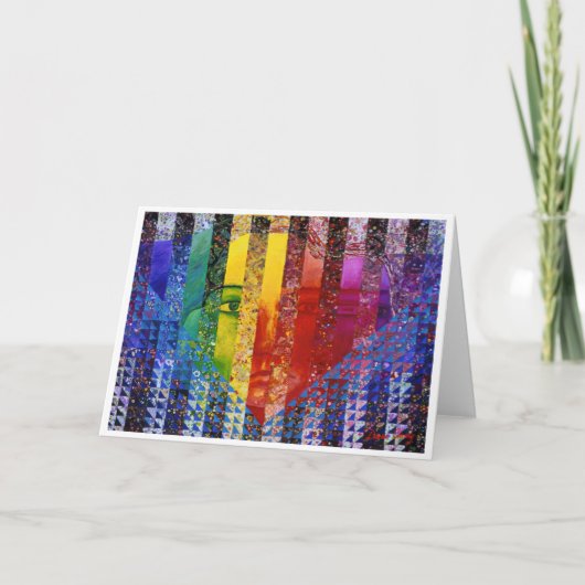 Counundrum I – Rainbow Woman Kaart (Voorkant)
