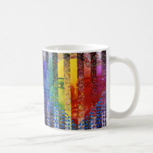 Counundrum I - Rainbow Woman Koffiemok