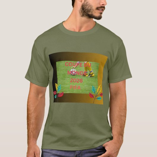 COUPE DU MONDE DE LA FIFA 2026 T-SHIRT (Voorkant)