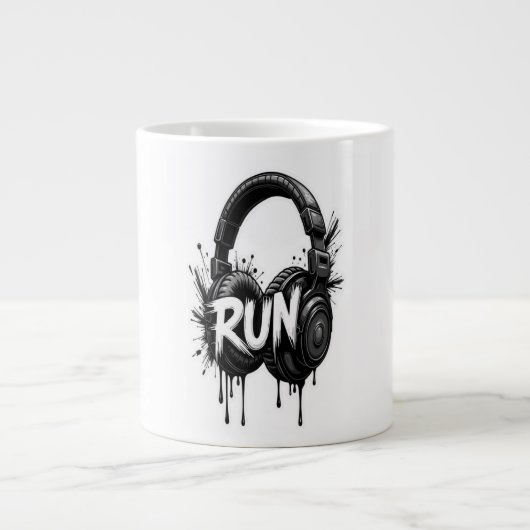 Coupe et musique   grote koffiekop (Voorkant)