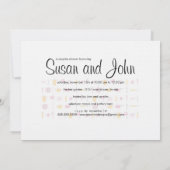 Coupeschower - Uitnodiging - Keuken (Achterkant)