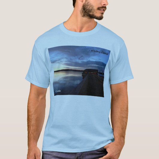 Coupeville op Sunset, Whidbey Island T-Shirt (Voorkant)