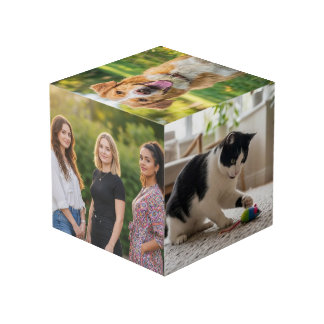 Couple Anniversary Personalized Photo Cube Gift Kubus