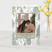 Couple Christmas Card -Woodland Festive Kaart (Gele Bloem)