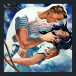 Couple Comic Retro Pop Art Love Poster<br><div class="desc">Couple Comic Pop Art Love Poster Anime Cartoon Comic Fiction Manga</div>