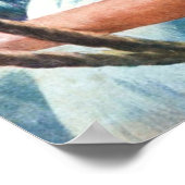 Couple Comic Retro Pop Art Love Poster (Hoek)