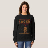 Couple Cookies In The Oven Ugly Christmas Matching Trui (Voorkant volledig)