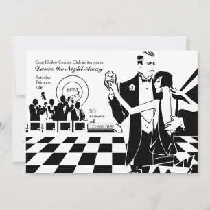 Couple Dancing Uitnodiging
