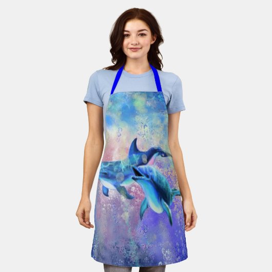 Couple Dolphin Schort (Gedragen)