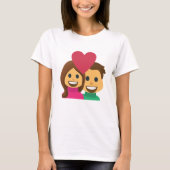 Couple Emoji T-shirt (Voorkant)
