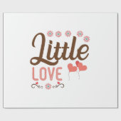 Couple Gift Little Love Cadeaupapier (Vlak)