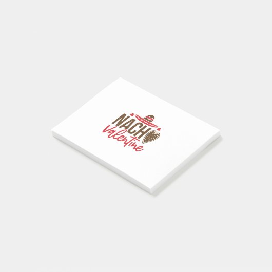 Couple Gift Nacho Valentijn Post-it® Notes (Schuin)
