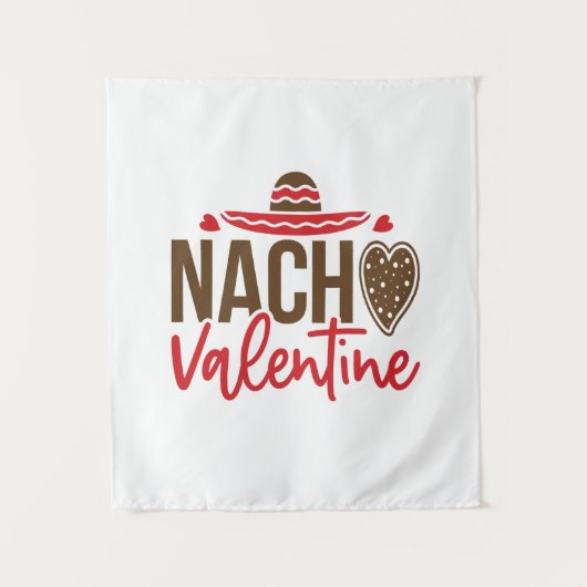 Couple Gift Nacho Valentijn Wandkleed (Voorkant)